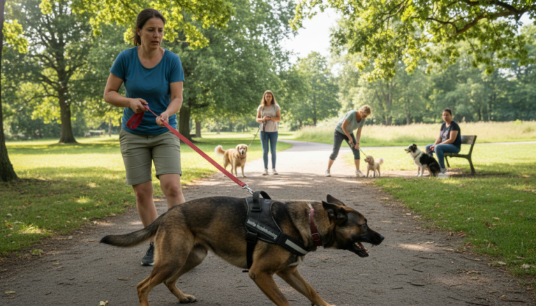 Hund Leinenaggressivität